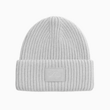 Beanie Wave Hellgrau