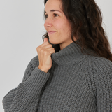 Marthe Strick Dunkel-Grau