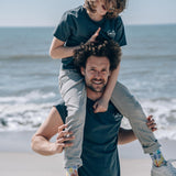 T-Shirt Kids SALTY FISH Grau