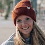 Mütze Strön Rostrot