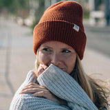 Mütze Strön Rostrot