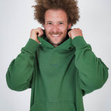 Hoodie Stay Salty Moos Grün