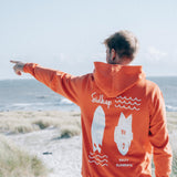 Hoodie SALTY FISH Grapefruit