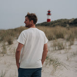 T-Shirt Klasisk Crème-Weiß