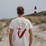 T-Shirt Surfi Créme-Weiß