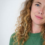 Sweater Stay Salty Moos Grün