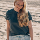 T-Shirt Klasisk Deern Grau