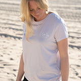 T-Shirt Salty Fish Deern Lavendel