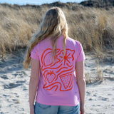 T-Shirt Obstsalat Deern Pink
