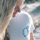 T-Shirt Obstsalat Deern Creme-Weiß