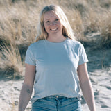 T-Shirt Surfi Deern Meeresblau