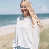 Janna Strick Creme-Weiß