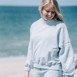 Sweater Sommer Meeresblau