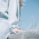 Sweater Sommer Meeresblau