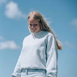 Sweater Sommer Meeresblau
