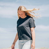 T-Shirt Waffle Deern Marine