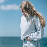 Sweater Sommer Meeresblau