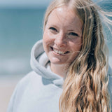 Wave Hoodie Meeresblau