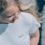 T-Shirt Sylter Deern Crème-Weiß
