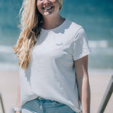 T-Shirt Sylter Deern Crème-Weiß