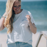 T-Shirt Sylter Deern Crème-Weiß