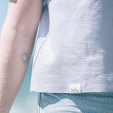 T-Shirt Waffle Deern Lavendel
