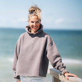Wave Hoodie Schoko