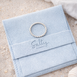 Bubble Love Ring Silber