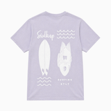 T-Shirt Salty Fish Deern Lavendel