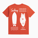 T-Shirt Kids SALTY FISH Grapefruit