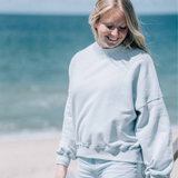 Sweater Sommer Meeresblau
