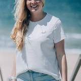 T-Shirt Sylter Deern Crème-Weiß