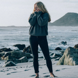 Marthe Strick Dunkel-Grau