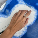 Bubble Love Ring Silber