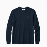 Longsleeve Waffle Men Marine