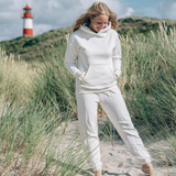 Hoodie SALTY FISH Crème-Weiß