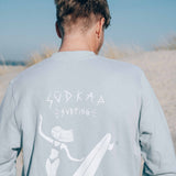 Sweater Surfi Meeresblau