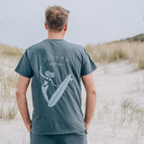 T-Shirt Surfi Grau