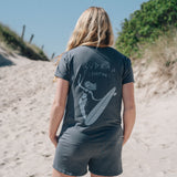 T-Shirt Surfi Deern Grau