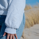 Sweater Sommer Meeresblau